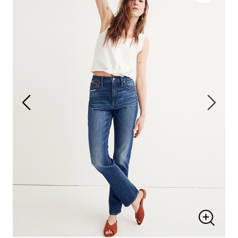 Madewell High-Rise Slim Boyjean